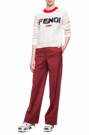 Wool creased trousers, zdjęcie 2 Wool creased trousers od Salvatore Ferragamo